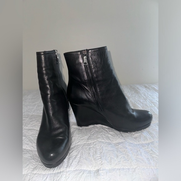 Prada High Top Wedge Heels - Picture 2 of 4